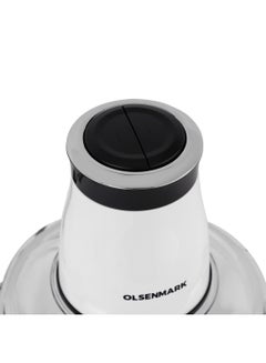 Olsenmark Food Chopper- Compact Multi-Purpose Chopping Machine, Stainless Steel Blade Assembly with 4 Blades, Vegetables, Fruits, Meat for Fast and Effective Mincing 650 W OMC2313J Black  - Image 4