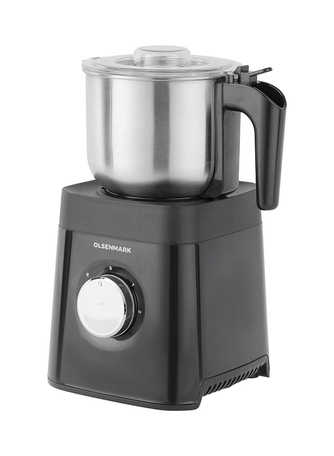 أولسنمارك مطحنة قهوة 500 W OMCG2433 أبيض/فضي  - Image 1
