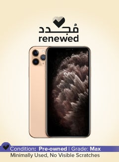 Renewed - iPhone 11 Pro 512GB Gold 4G With Facetime - International Version