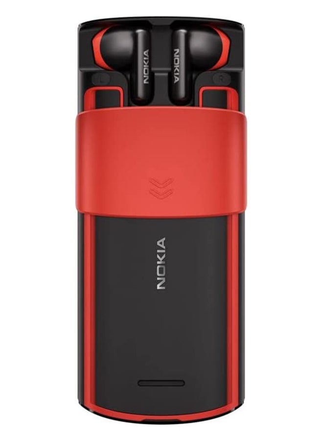 نوكيا جهاز 5710 إكسبريس أوديو ثنائي الشريحة باللون الأسود، وذاكرة وصول عشوائي (RAM) سعة 48 ميجابايت، وذاكرة تخزين داخلية 128 ميجابايت، يدعم تقنية 4G - Image 4