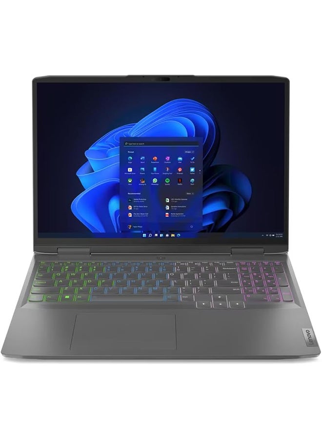 (Upgraded Version) LOQ 16IRH8 16-Inch Display, Core i7-13620H Processor/16GB RAM/1TB SSD/6GB NVIDIA RTX 4050 Graphic Card/Windows 11 English/Arabic Storm Grey English/Arabic Storm Grey
