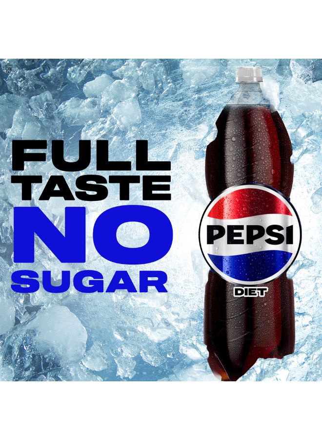 Pepsi Diet Carbonated Soft Drink Plastic Bottle 2.28Liters  - Image 5