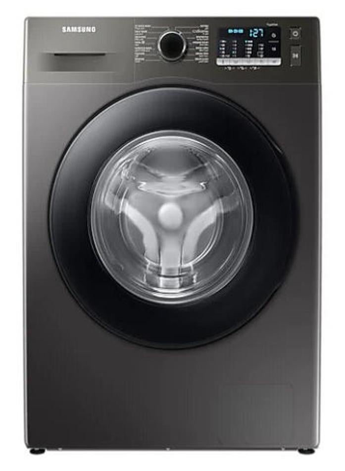 سامسونج غسالة اوتوماتيكية بتحميل امامي WW80TA046AX1AS فضي
