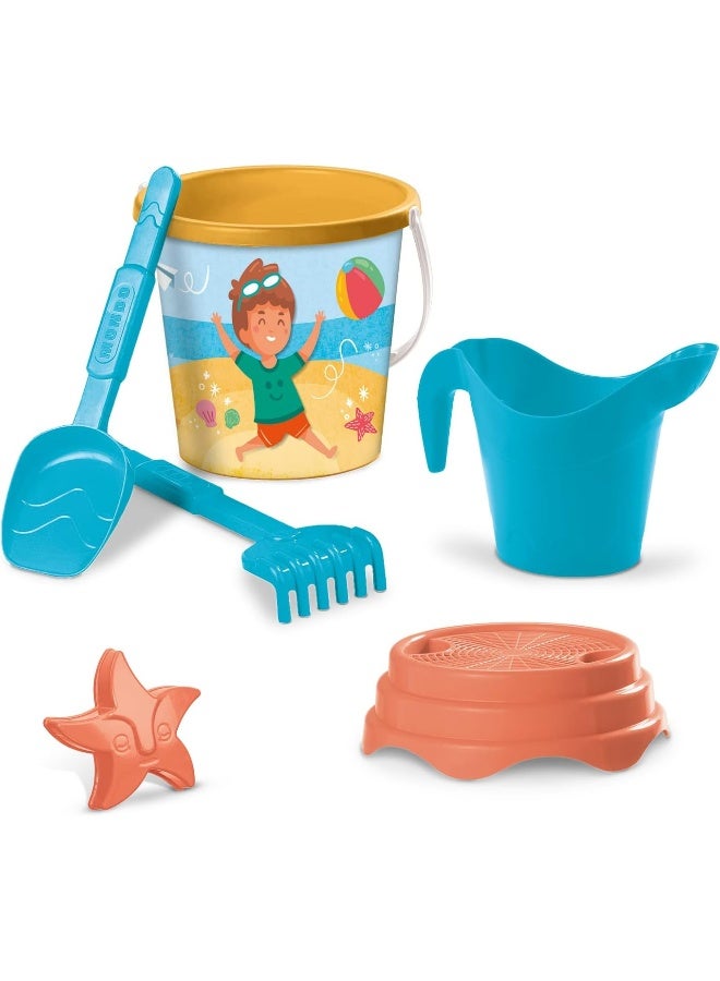 Mondo Eco-Friendly Bucket Set 17cm (assorted) – Sand Play & Outdoor Toy for Kids 17cm - Image 3