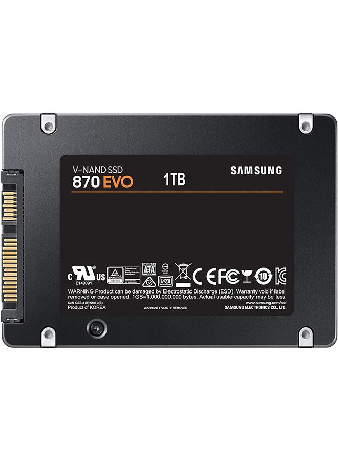 Samsung - 870 Evo SATA 2.5-inch SSD 1TB 1 TB - Image 1