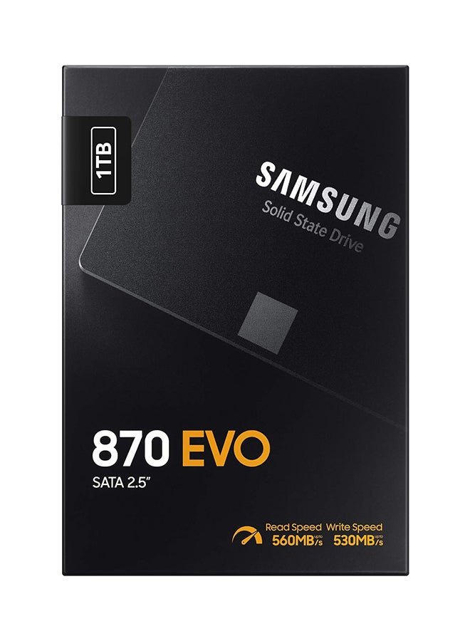 Samsung - 870 Evo SATA 2.5-inch SSD 1TB 1 TB - Image 1