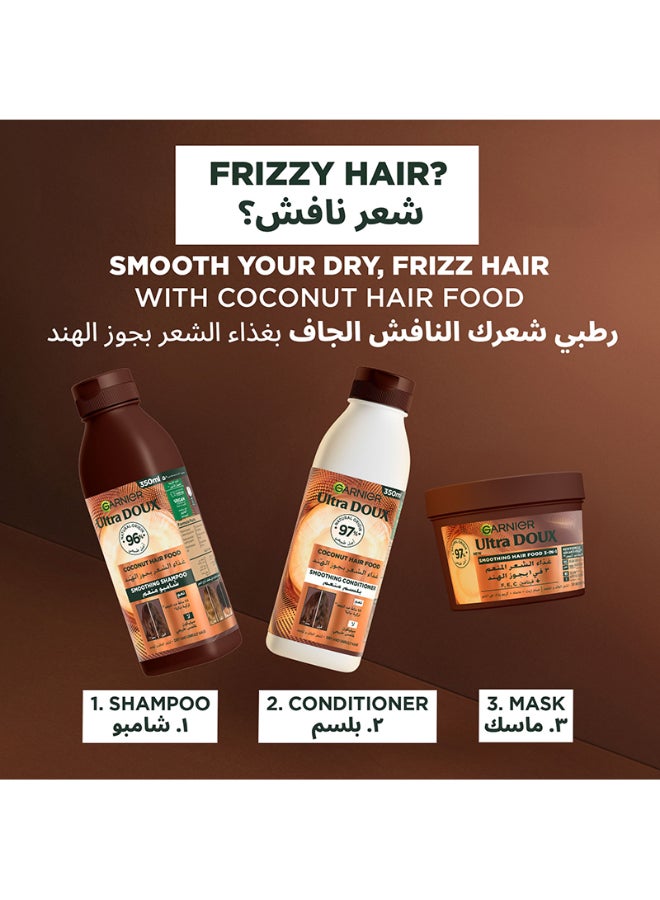 Ultra Doux Hair Food Smoothing Coconut & Macademia Hair Food Conditioner For Frizzy Hair 350ML 350ml - pnsku/N49978248A/45/_/1741685065/6254b6ea-a83d-40d1-8f53-d0be124b8bcc