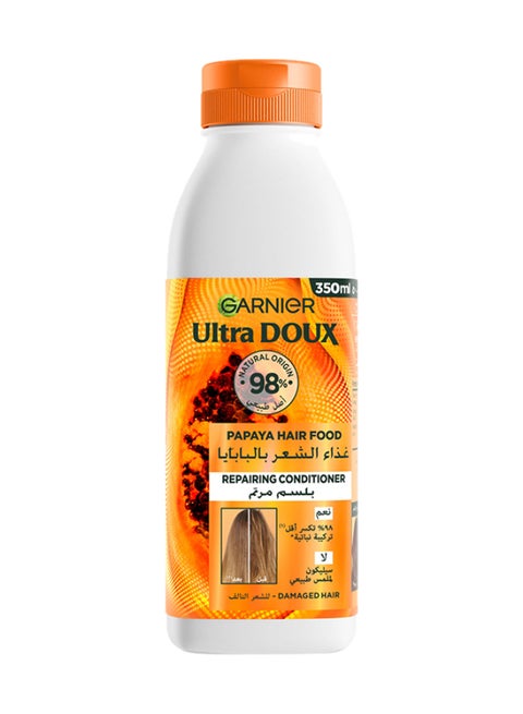 Ultra Doux Repairing Papaya Hair Food Conditioner For Damaged Hair 350ML 350ml