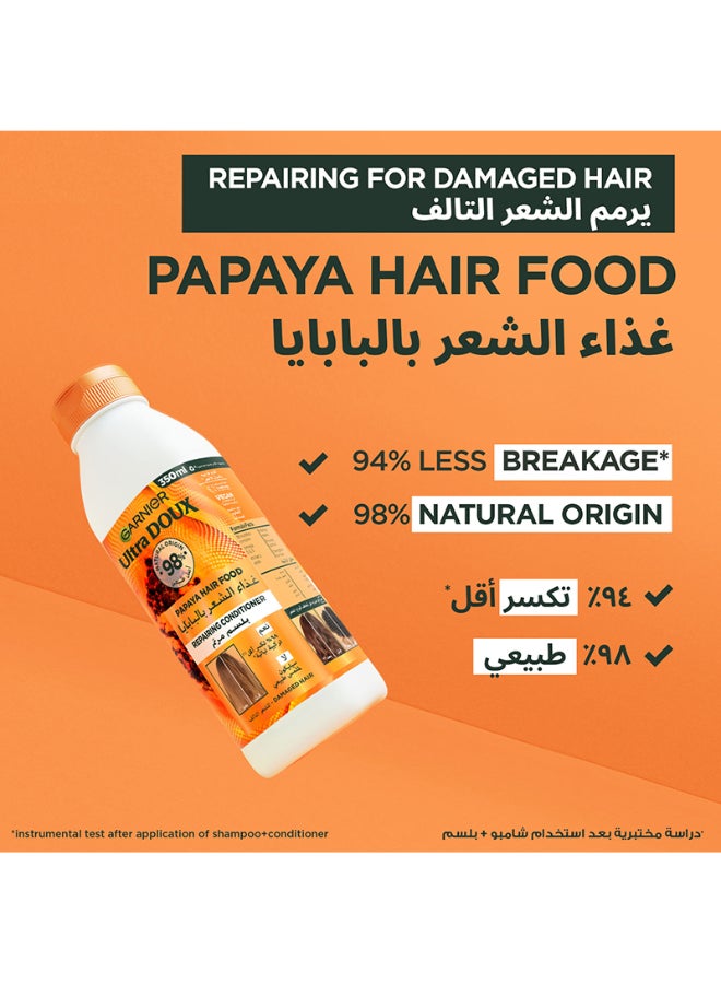 Ultra Doux Repairing Papaya Hair Food Conditioner For Damaged Hair 350ML 350ml - pnsku/N49978250A/45/_/1741685080/3ec52692-3b38-499e-874f-7683d8c87e8b