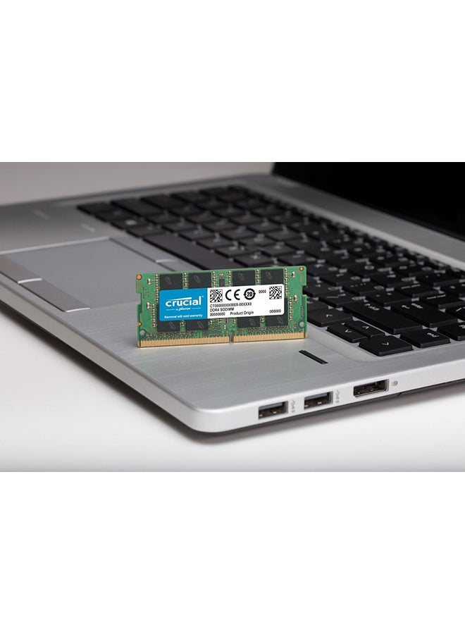 كروشيال - ذاكرة رام DDR4 3200 MT/S سعة 8 جيجابايت (PC4-25600) CL22 بدون وحدة ذاكرة خطية ثنائية المقبس 288 دبوس 8 GB - Image 1