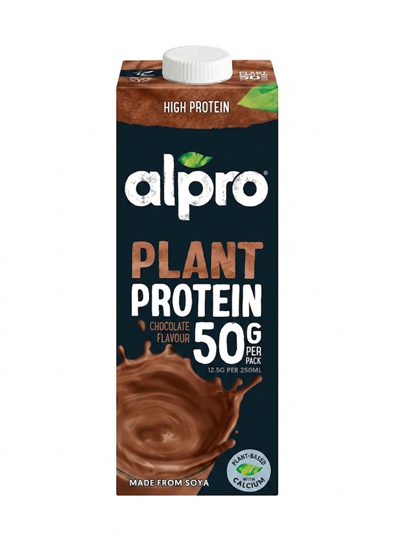 Alpro Soya High Protein Chocolate Drink 1Liters - Image 1