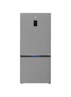 Beko Digital Freestanding Refrigerator No Frost 2 Doors RCNE720E20DZXP Silver  - Image 1