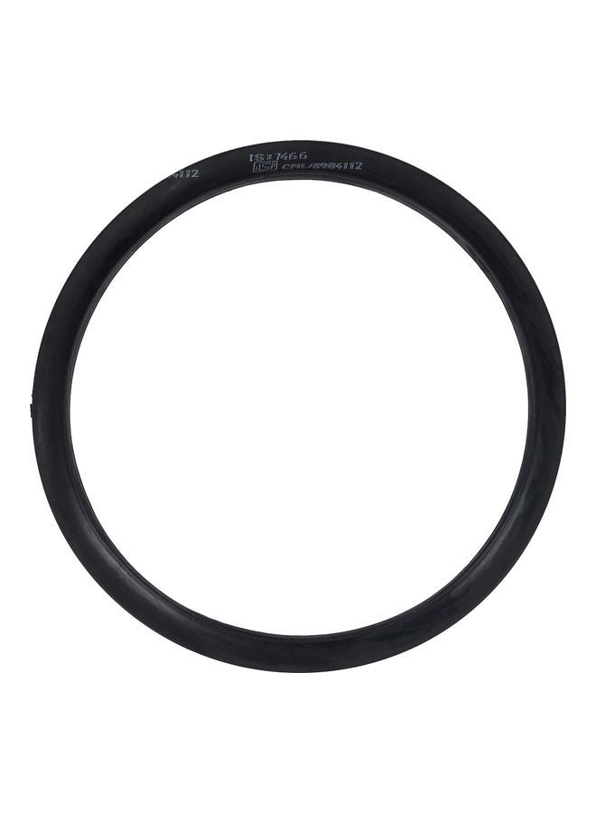 Royalford Pressure Cooker Spares Gasket Suitable For 3L Outer Lid Made In India 20.5X22.5X1.7 Cm Black - Image 1