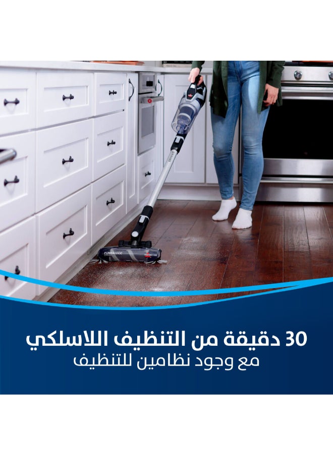 Bissell PowerEdge Cordless Stick Vacuum 3111G – 21V, Lightweight, Powerful Suction for Dust, Hair & Debris, Ideal for Hard Floors | 54 W 3111G black - Image 2