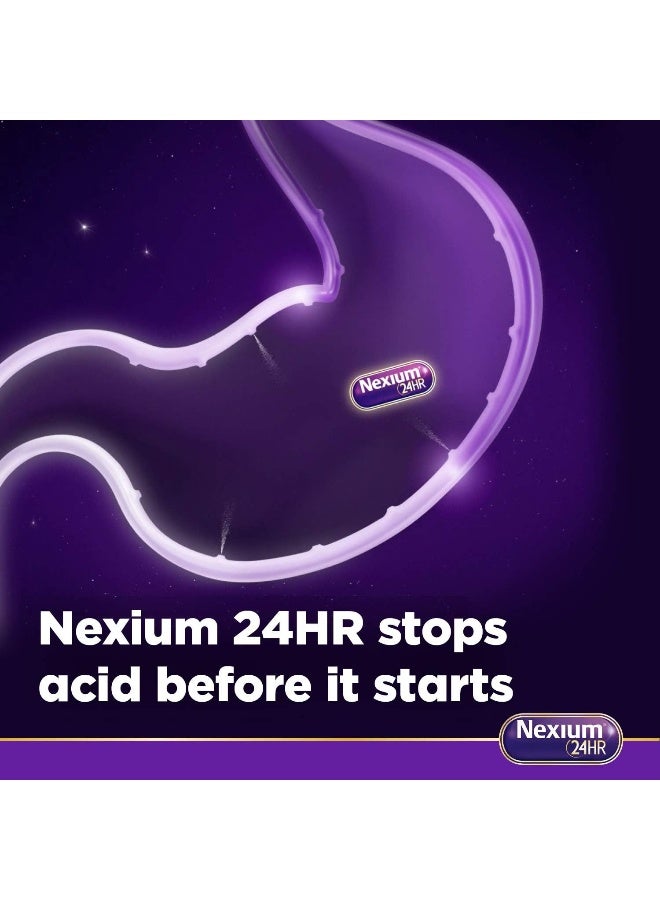 24HR Acid Reducer Heartburn Relief 42 Capsules