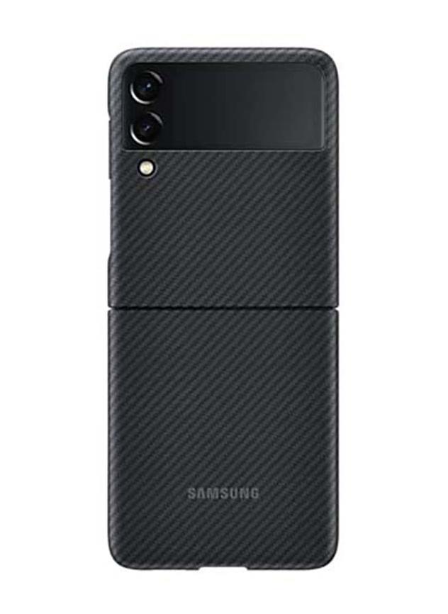 سامسونج غطاء أراميد لهاتف جالاكسي Z فليب 3 5G أسود - Image 3