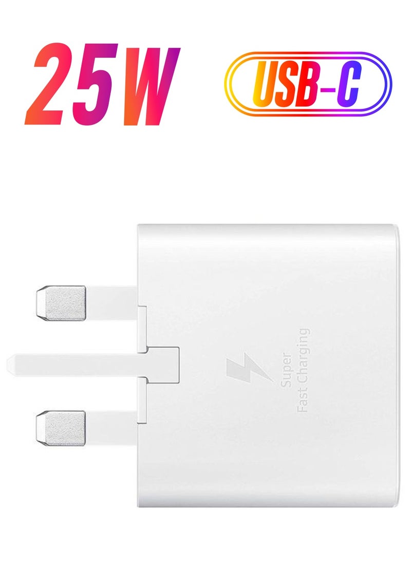 ICS 25W  Super Fast Charging  Adapter For Samsung white - Image 1