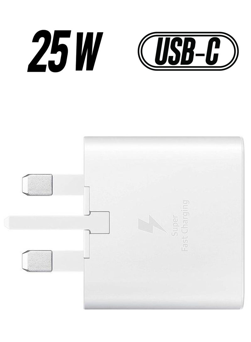 ICS 25W  Super Fast Charging  Adapter For Samsung white - Image 1