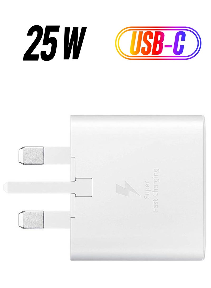 ICS 25W  Super Fast Charging  Adapter For Samsung white - Image 1