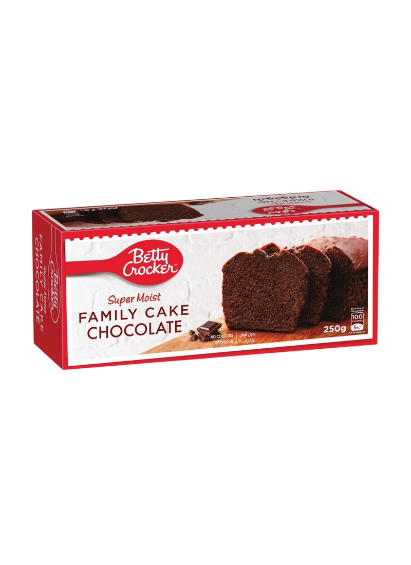 Betty Crocker Super Moist Family Chocolate Cake 250grams - Image 1