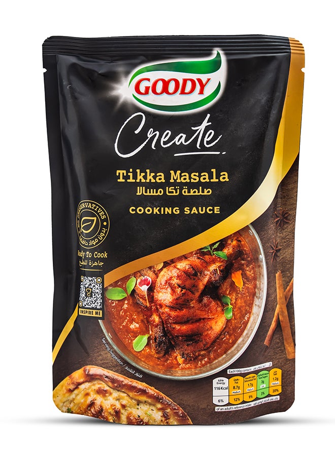 Goody Sauce Tikka Masala 350grams - Image 1