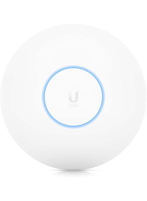 U6LR UniFi WiFi 6 Long-Range, 5 GHz band 4x4 MU-MIMO, Four-stream WiFi 6 technology, 1.3 GHz Dual-Core Processor Access Point, (POE ADAPTER NOT INCLUDED) White