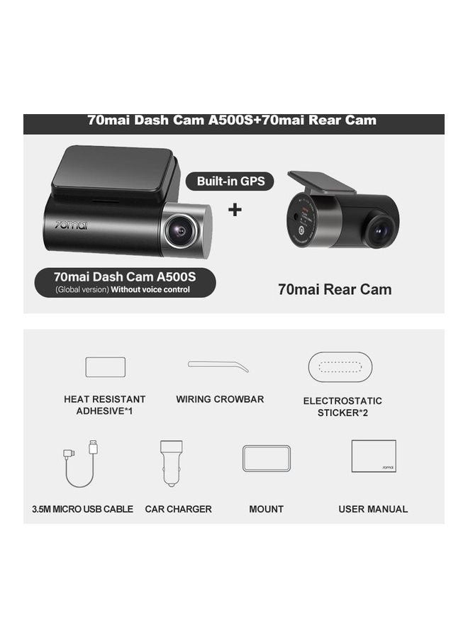 70mai Dash Cam Pro Plus and Rear Camera Set - Image 3