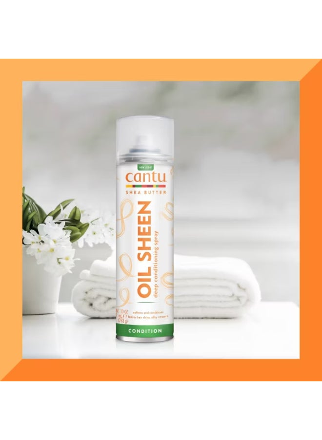 Cantu Shea Butter Oil Sheen Deep Conditioning Spray - 382ml - Image 3