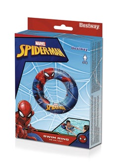 Bestway Spiderman Swim Ring 56cm  - Image 1