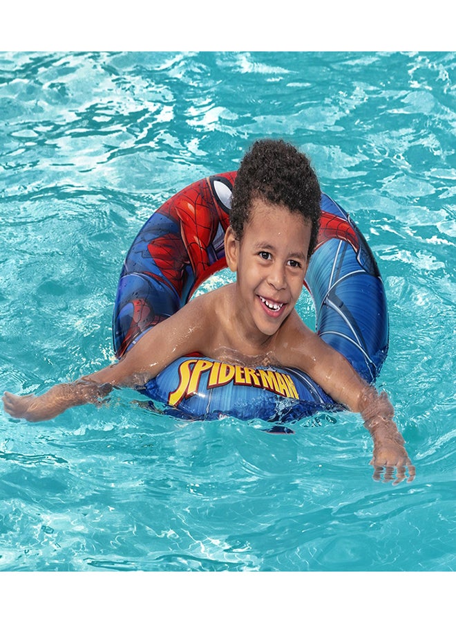 Bestway - Spiderman Swim Ring 56cm - Image 1
