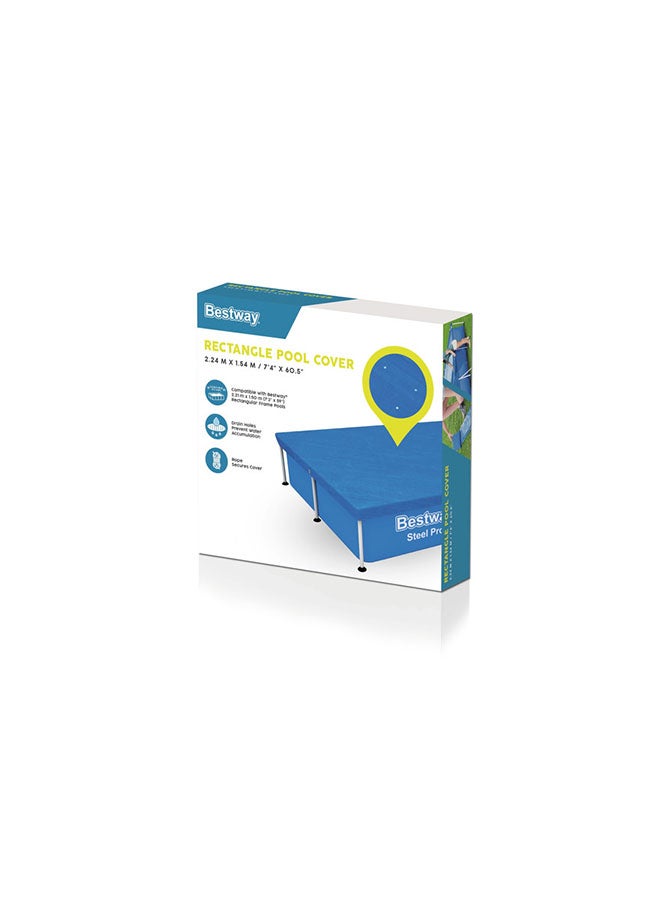 Bestway Pool Cover 2.24x1.54metre  - Image 1