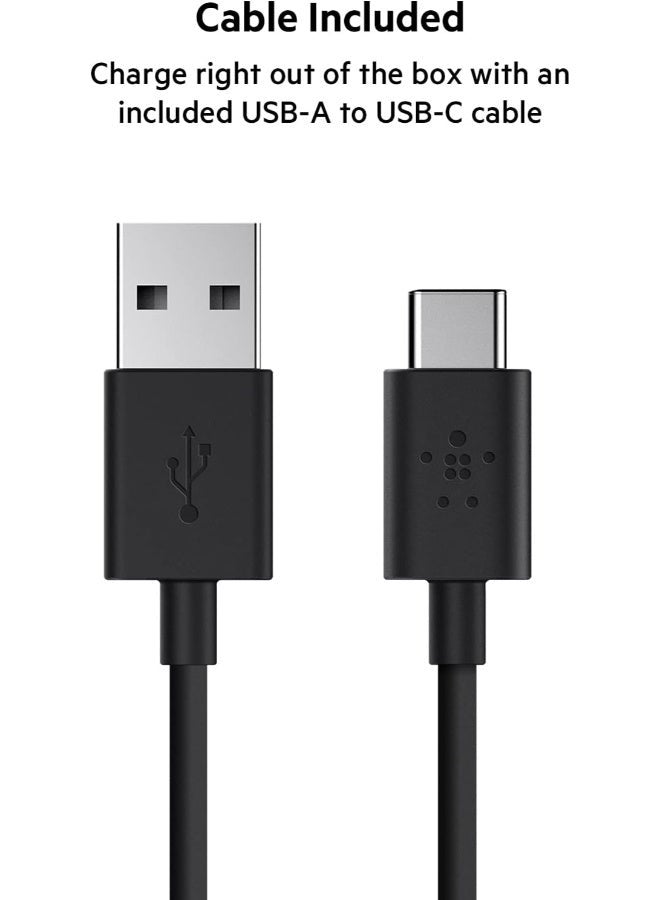 belkin - BoostCharge Power Bank 10000mAh- 15W Fast Charger 1x USB C, 2x USB A Ports For Apple iPhone 15/14 Or Older, Google, Samsung, Huawei, iPad Pro/iPad Mini Rose Gold - Image 1