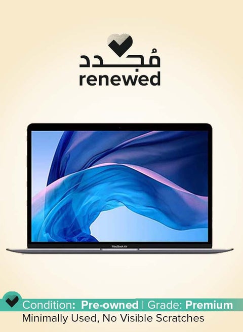 Renewed - MacBook Air (2020) Laptop With 13-Inch Full HD Display, Apple M1 Processor/Quad Core/8GB RAM/256GB SSD/macOS Space Grey