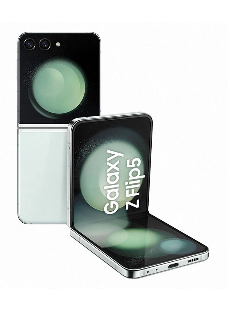 سامسونج Galaxy Z Flip 5 شريحة واحدة + eSim Mint، ذاكرة الوصول العشوائي (RAM) سعة 8 جيجابايت، سعة 512 جيجابايت، شبكة الجيل الخامس (5G) - الإصدار العالمي  - Image 1