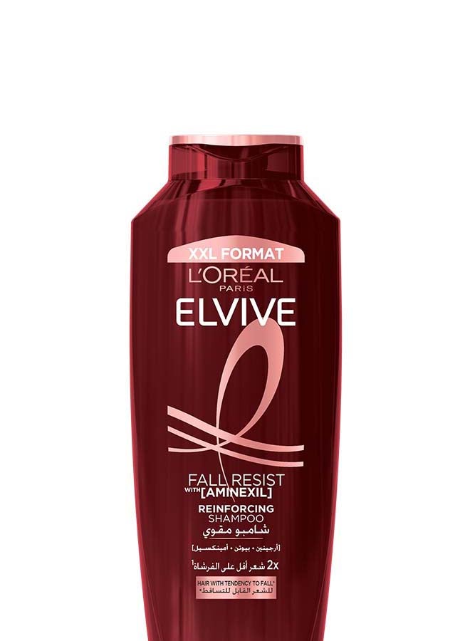 L'OREAL PARIS Elvive Fall Resist Reinforcing Shampoo White 600ml - Image 1