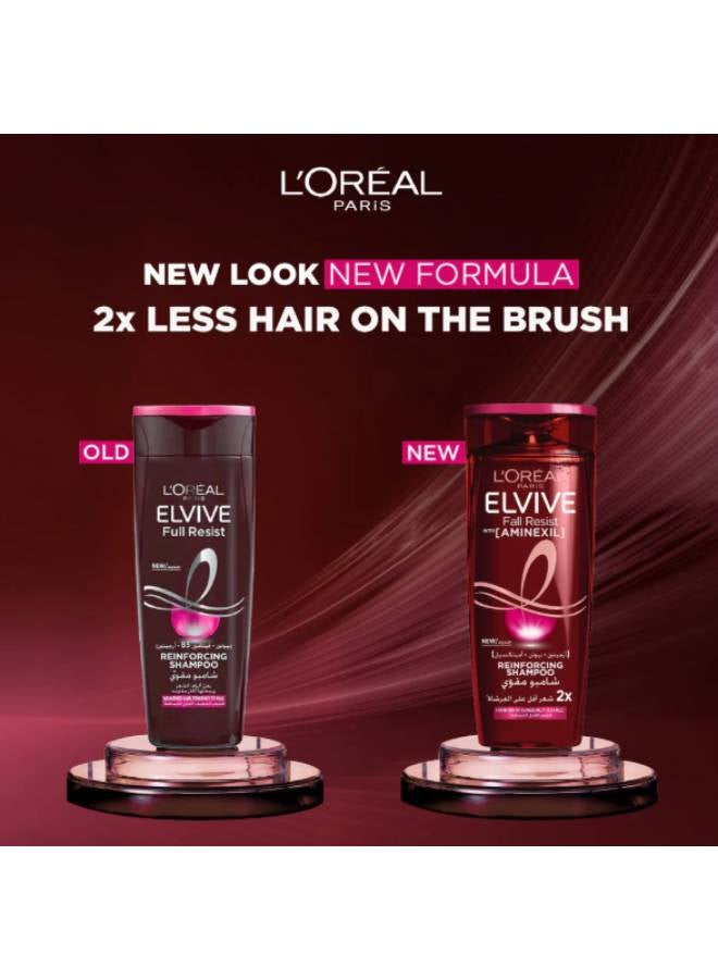 L'OREAL PARIS Elvive Fall Resist Shampoo with aminexil White 400ml  - Image 2