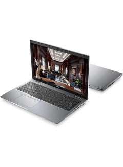 ديل Latitude 5520 Business Laptop With 15.6-Inch FHD Display, Core i5-1145G7 Processor/16GB RAM/1TB SSD/Intel Iris XE Graphics/Windows 11 Pro English/Arabic Silver  - Image 4