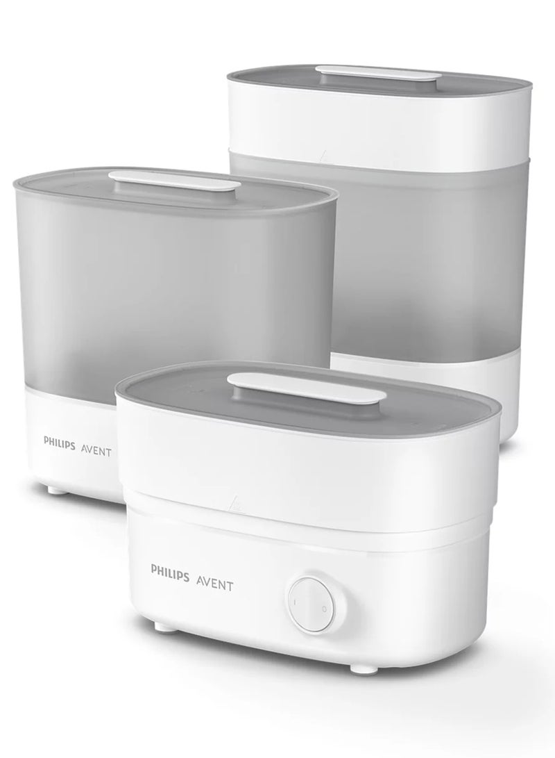 PHILIPS AVENT - Baby Bottle Advanced Electric Steam Sterilizer - White - Image 1