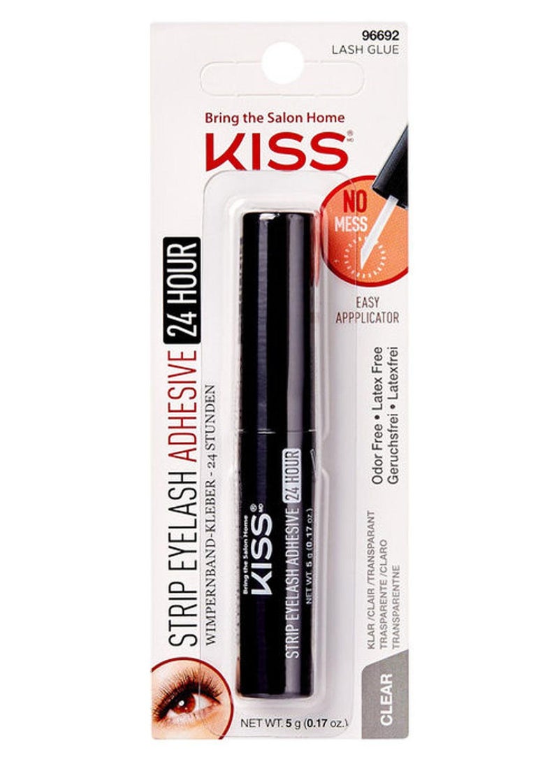 KISS Strip Eyelash Adhesive Clear - Image 1