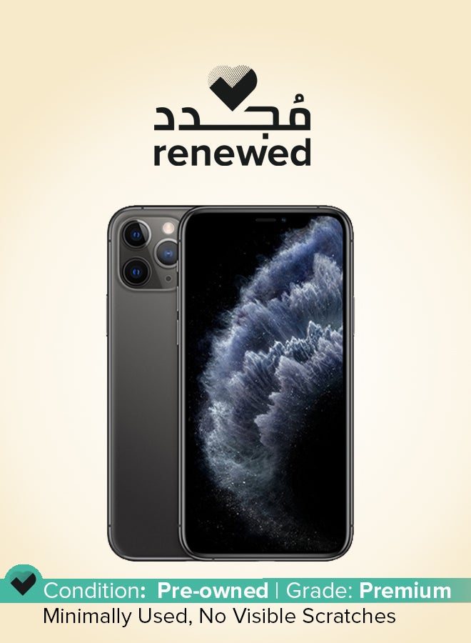 Apple - Renewed - iPhone 11 Pro 256GB Space Gray 4G With Facetime - International Version - Image 1