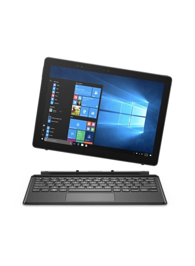 DELL Renewed - Latitude 5285 (2017) Detachable Laptop With 12.3-Inch Touchscreen Display, Intel Core i5 Processor/7th Gen/8GB RAM/256GB SSD/Intel HD Graphics 620 With English/Arabic Keyboard English/Arabic Black  - Image 2