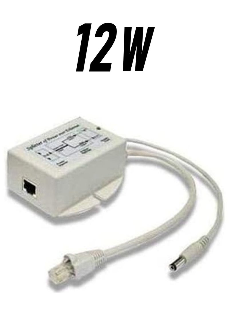 POE-24S-AFI PoE Splitter 802.3af Output 24VDC Grey  - Image 1