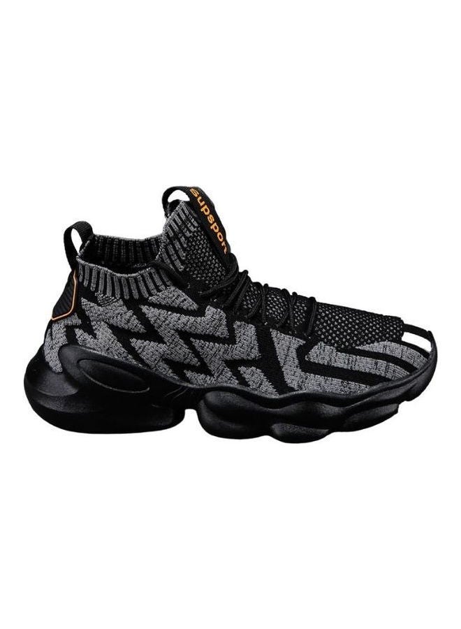 Men's Stylish Running Shoes Black/Grey - Image 1