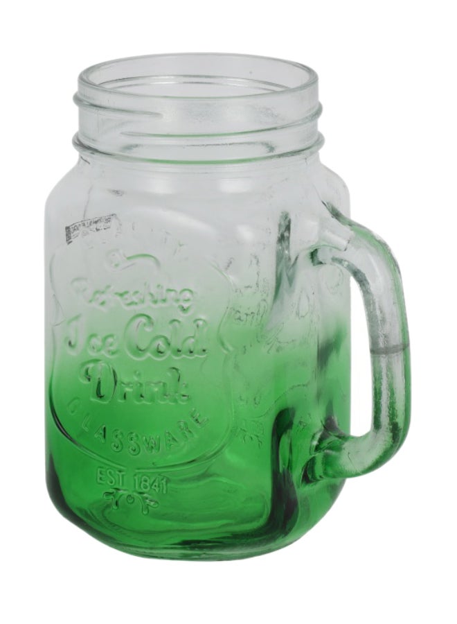 Royalford Two Tone Mason Jar With Straw Assorted Color - Image 4