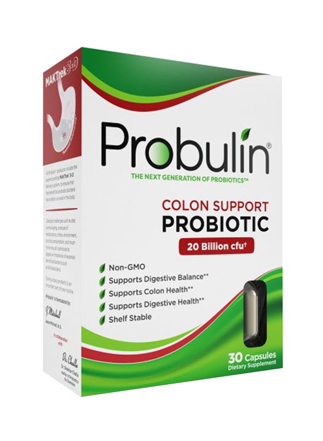 Probulin Colon Support Capsules 30's  - Image 1