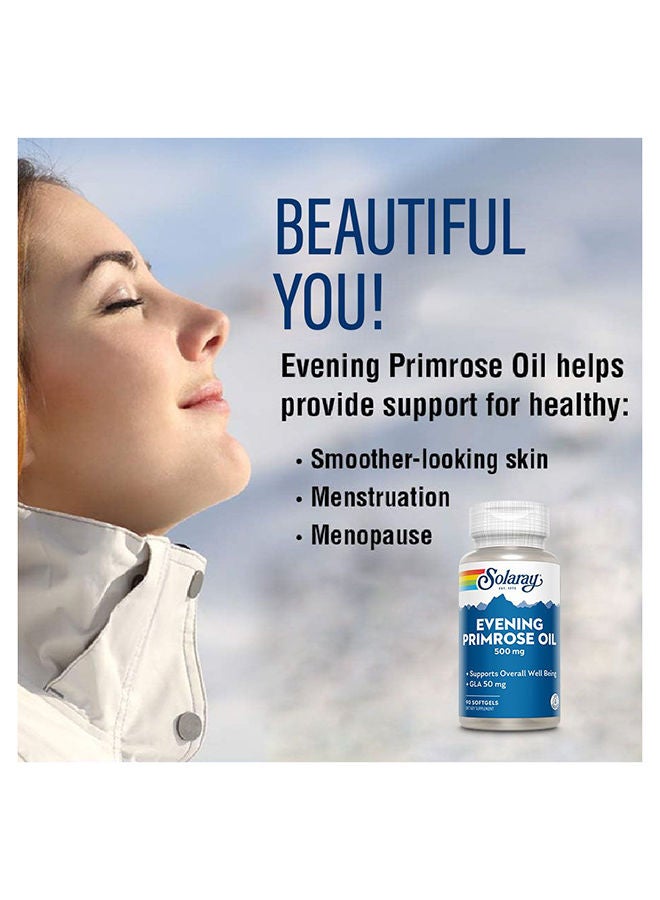 Solaray Evening Primrose Oil 500 mg, 90 Softgels  - Image 5