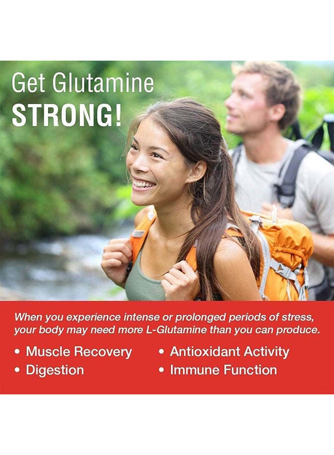 Solaray L-Glutamine 500 mg, 100 Vegetable Capsules  - Image 3