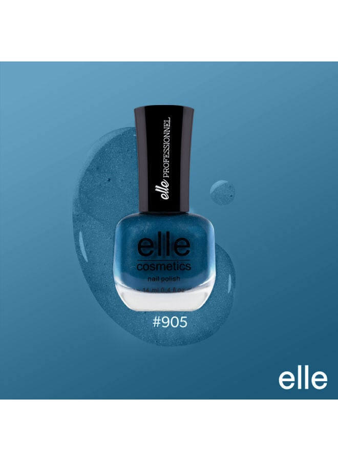 إيل كوزميتكس طلاء أظافر 905. أزرق كحلي