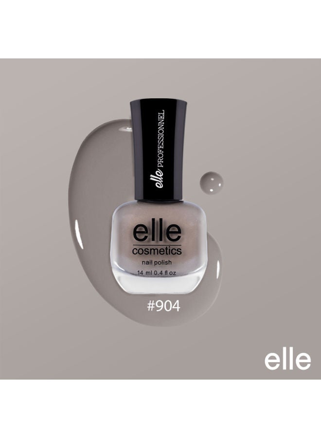 Elle Cosmetics - Nail Polish 904 Beige - Image 1