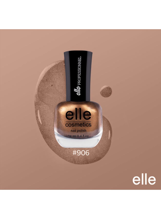 إيل كوزميتكس طلاء أظافر 906. ذهبي داكن